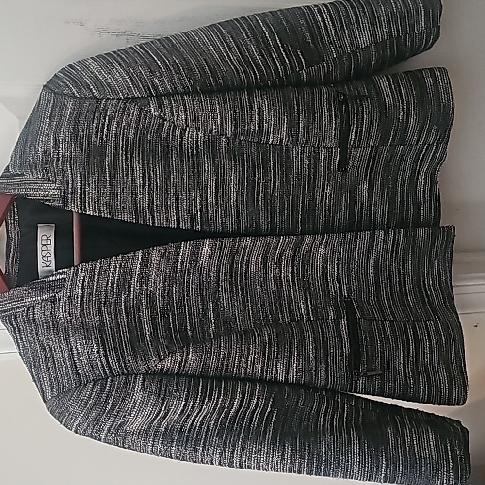 Kasper shimmer blazer 4p